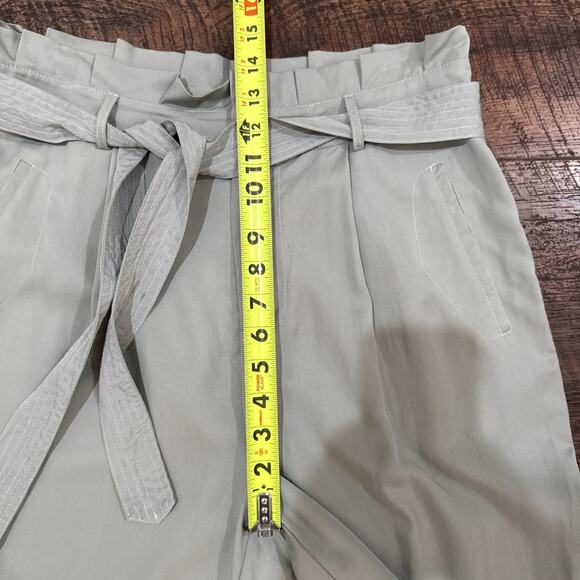 Anthropologie Greylin Jogger Pants Mint Green Pastel Paper Bag Size Medium New - Picture 7 of 13